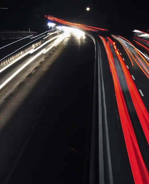 image of road with lights